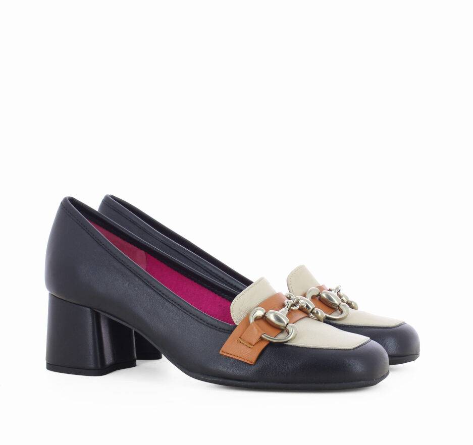 Le Babe MOCASSINI IN NAPPA NERA Soddisfazione Garantita