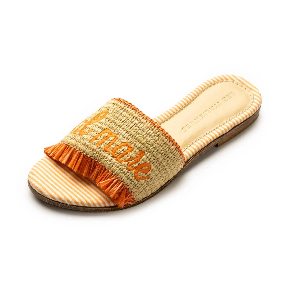 Les Italiennes Portami al Mare – Arancio/Beige Consegna Veloce