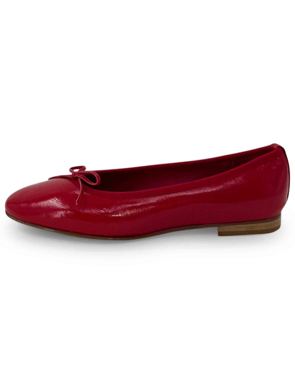 L'ARIANNA ballerina bl1705 in pelle lux rosso Qualità