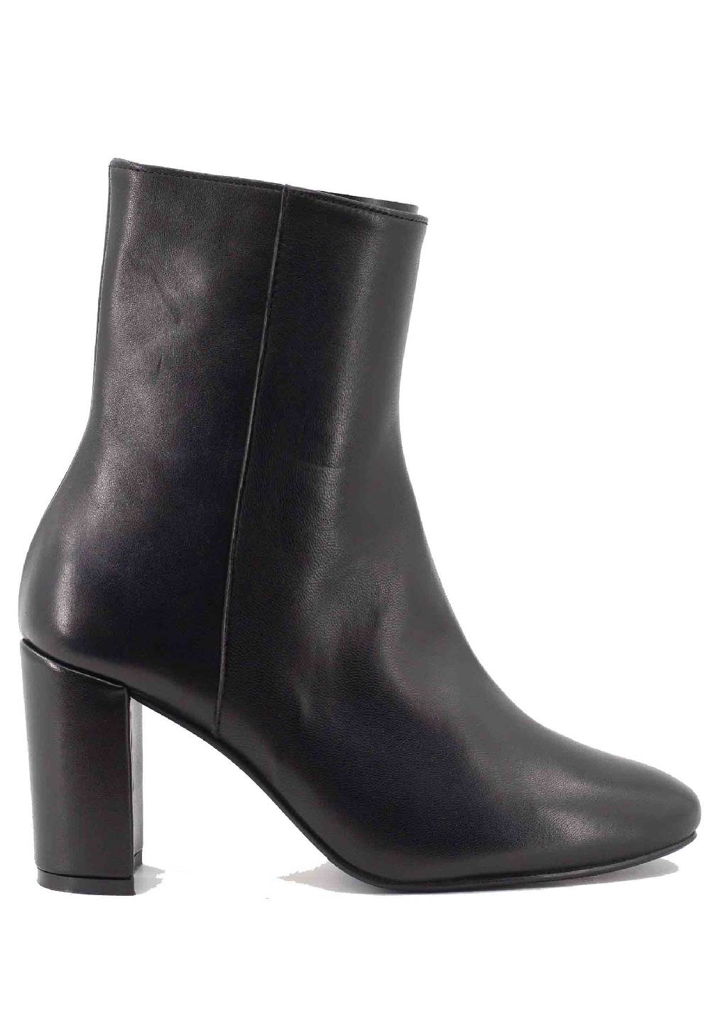 L'ARIANNA Stivaletti TR1692/G in pelle nera Saldi