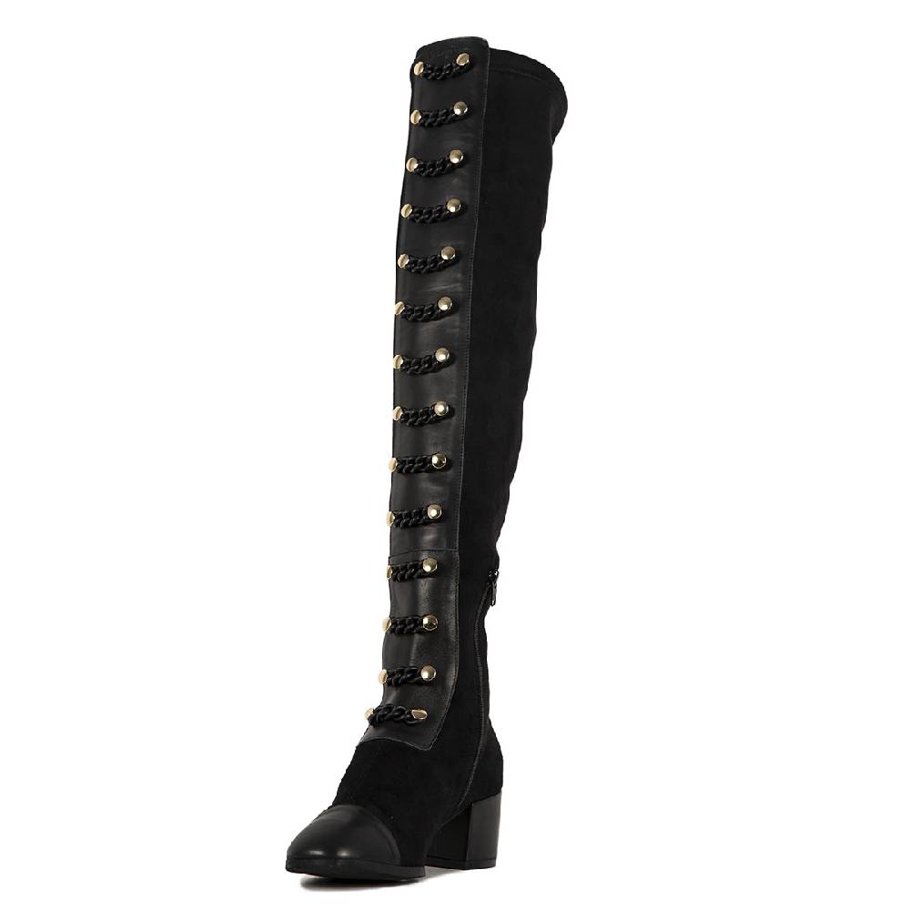 Le Dangerouge Ginevra Tall Black Chain Convenienza