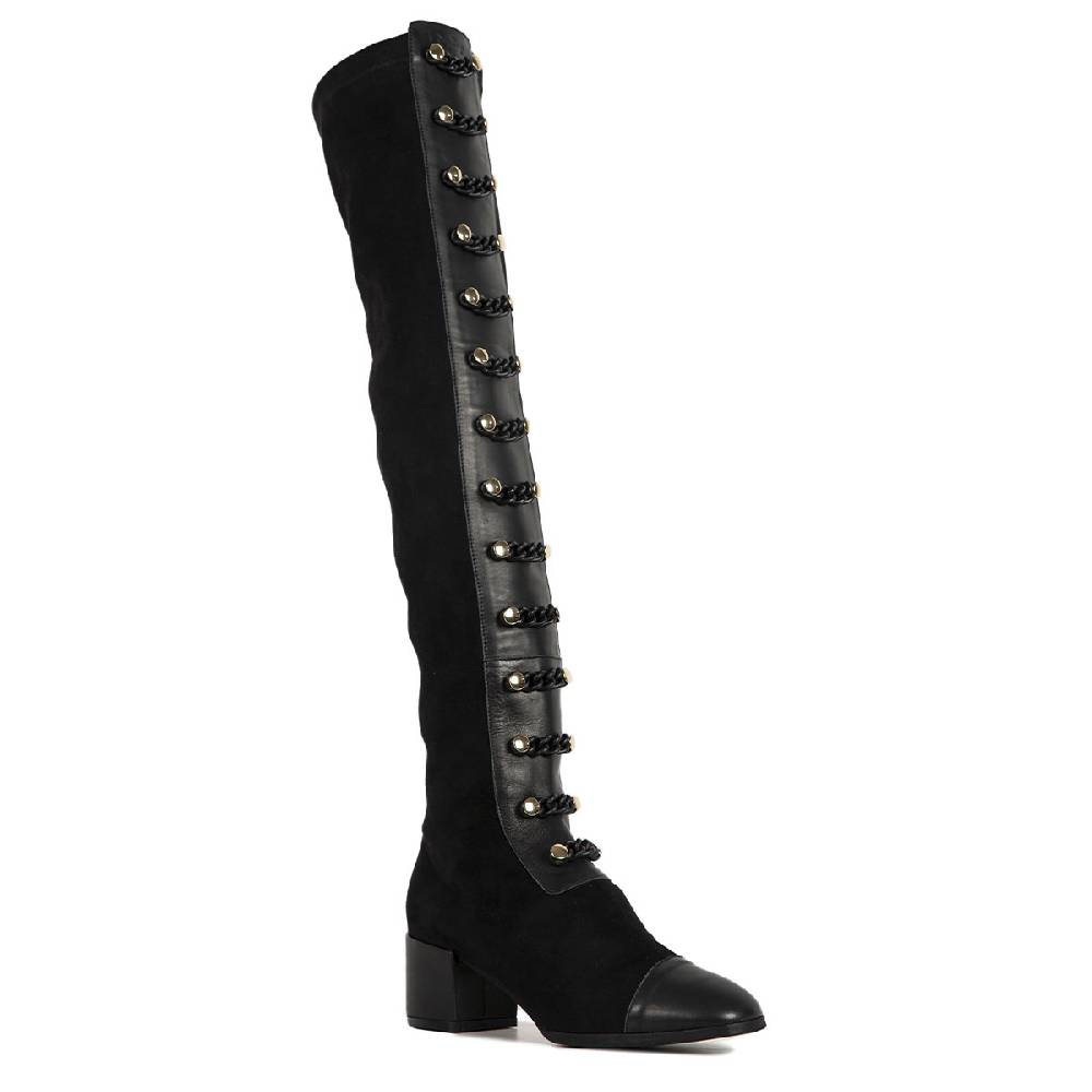 Le Dangerouge Ginevra Tall Black Chain Convenienza