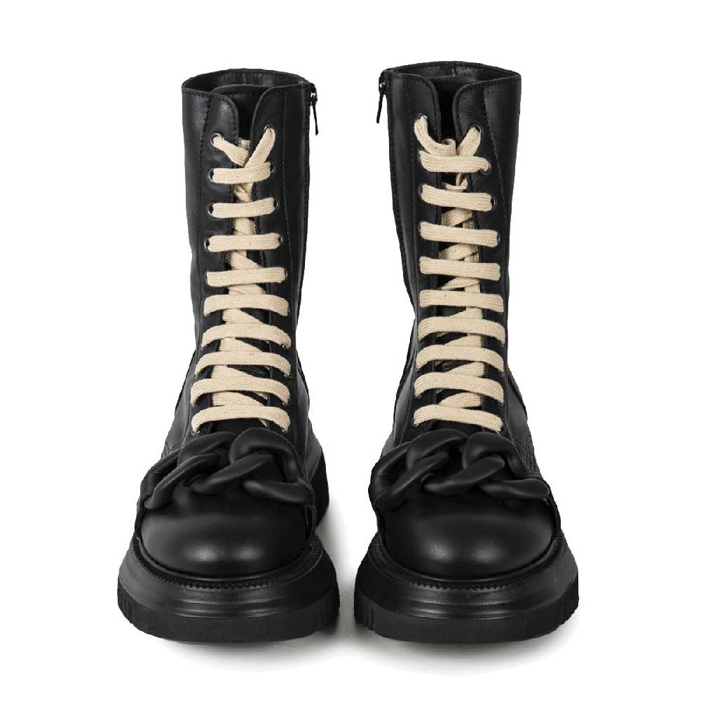 Le Dangerouge Asia Beige Laces Vendita Economica