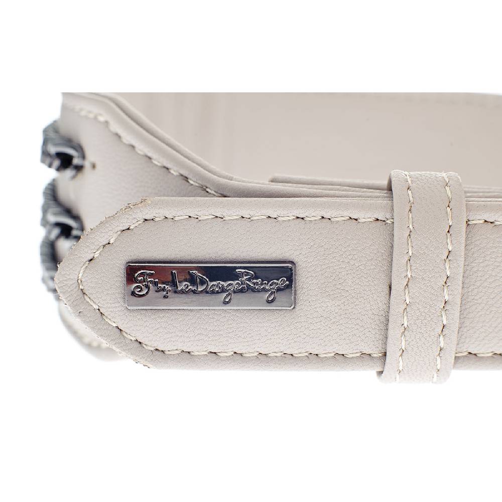 Le Dangerouge Big dog collar beige Acquista Ora