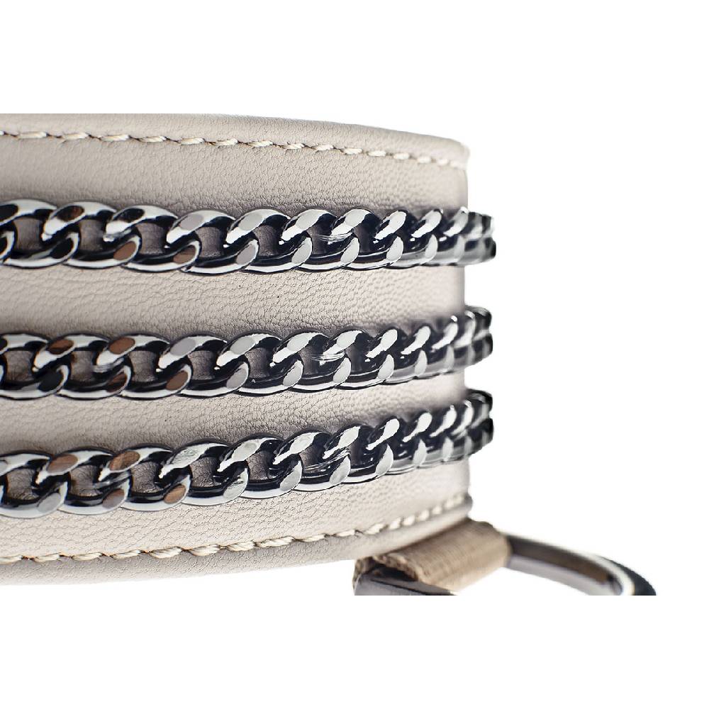 Le Dangerouge Big dog collar beige Acquista Ora