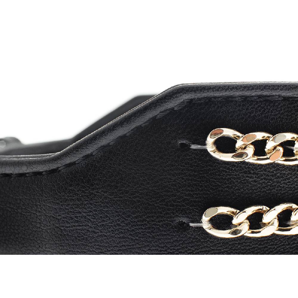 Le Dangerouge Big dog collar black Consegna Veloce