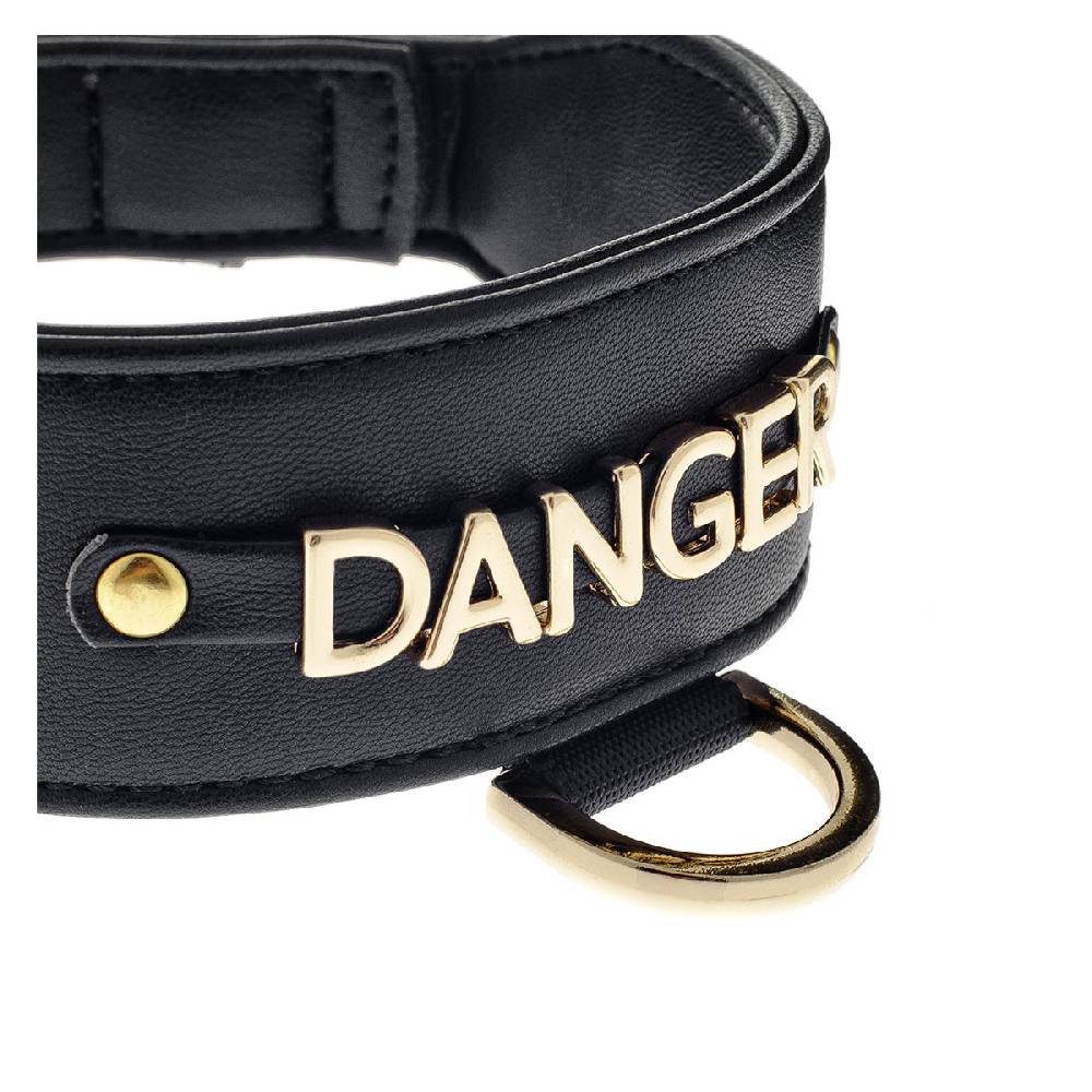 Le Dangerouge Danger big dog collar Shopping Online