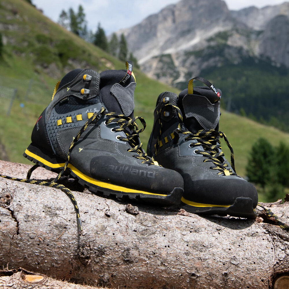 Kayland VITRIK MID GTX DARK GREY-YELLOW Vendita Calda