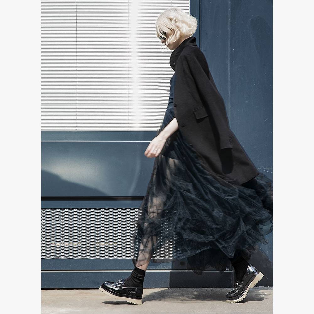 Laura Bellariva Scarpa mocassino nero Vendita