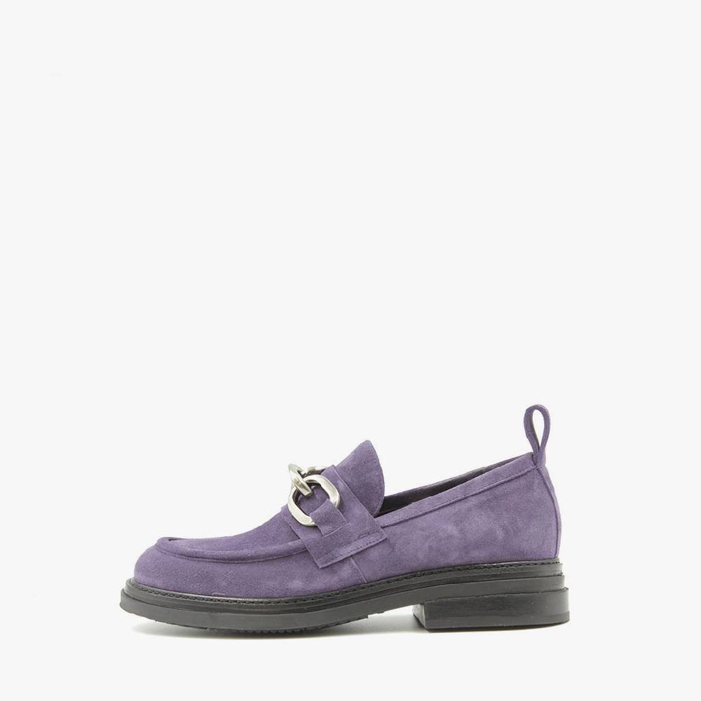 Laura Bellariva Mocassino viola Soddisfazione Garantita