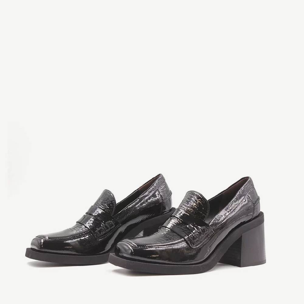 Laura Bellariva Mocassino nero lucido Promozione Limitata
