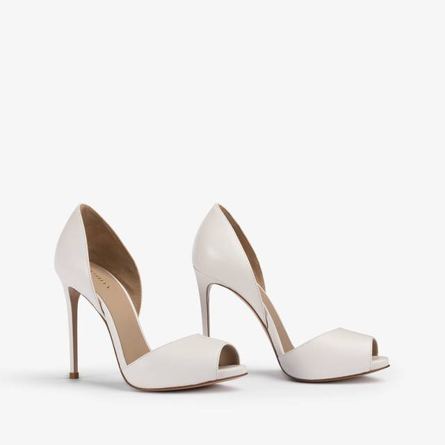 Le Silla Sandalo pelle bianco Soddisfazione Garantita