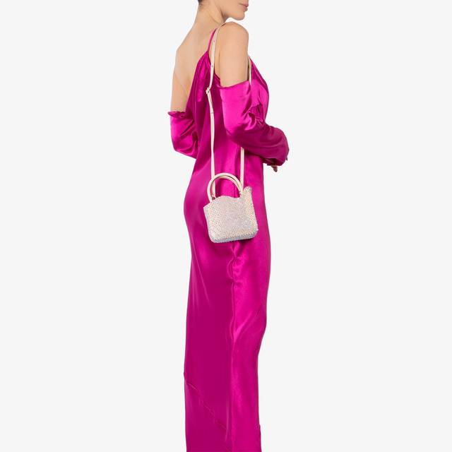 Le Silla Mini bag raso nude skin e Cristalli I Più Venduti