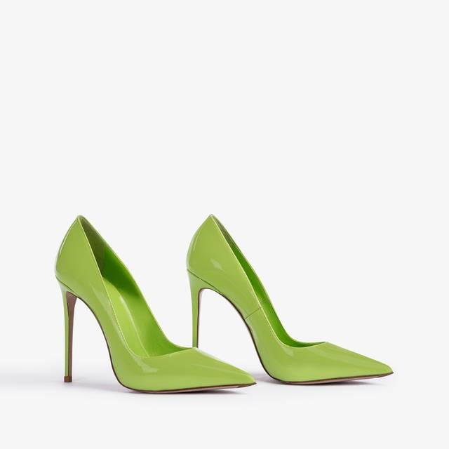 Le Silla Décolleté vernice verde apple Italia