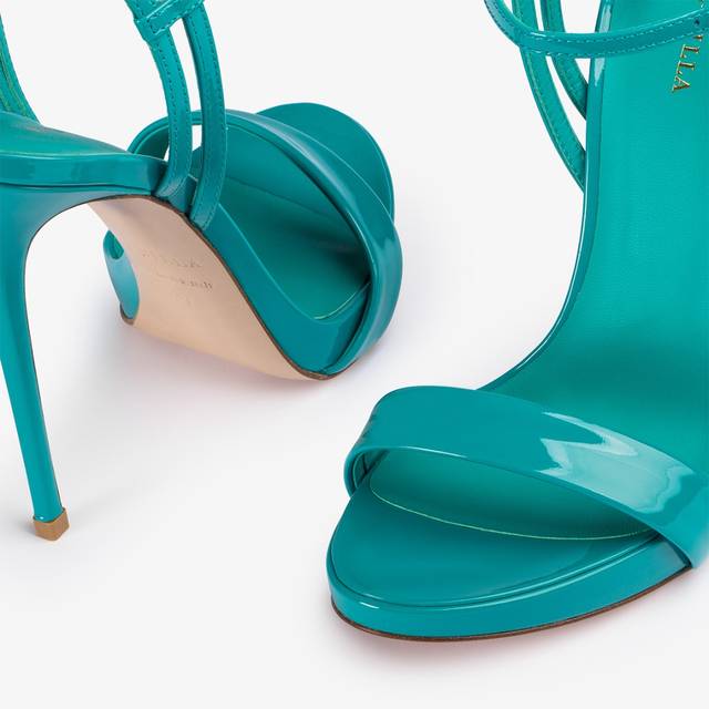 Le Silla Sandalo vernice verde liberty In Linea