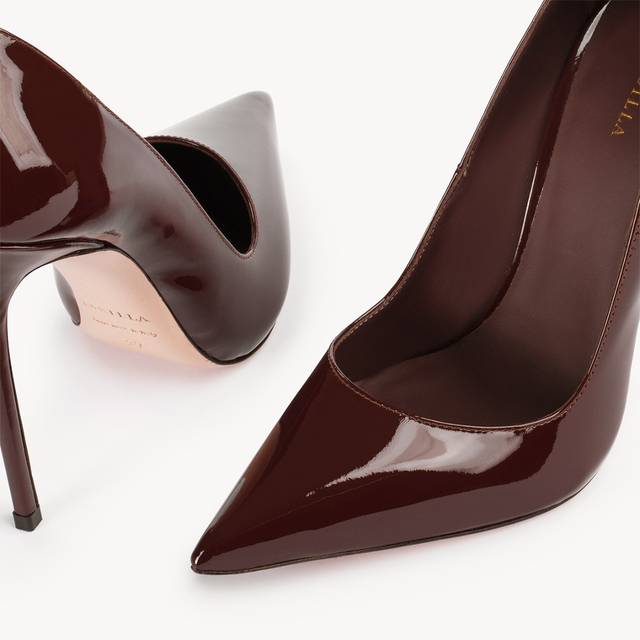 Le Silla Décolleté vernice marrone fondente Acquista Ora