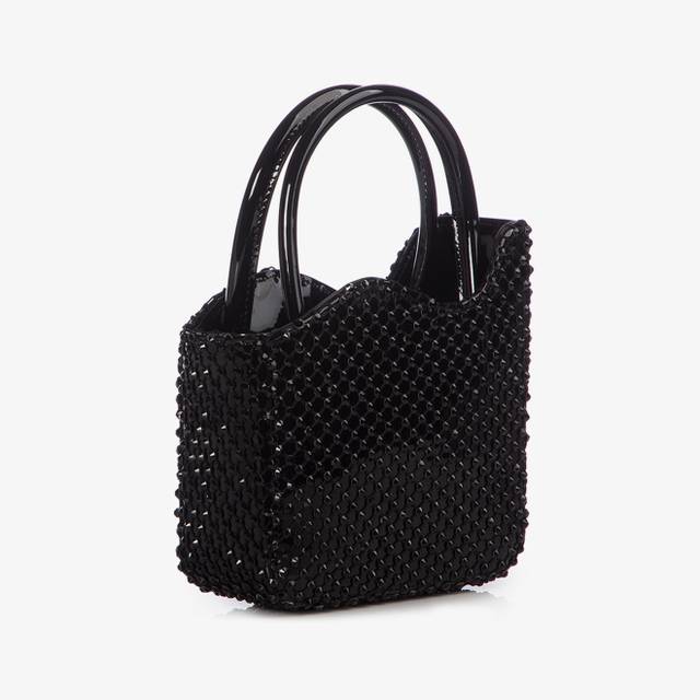 Le Silla Mini bag vernice nera jet e Cristalli Novità