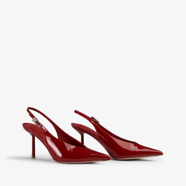 Le Silla Slingback vernice rossa Online