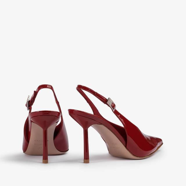 Le Silla Slingback vernice rossa Online