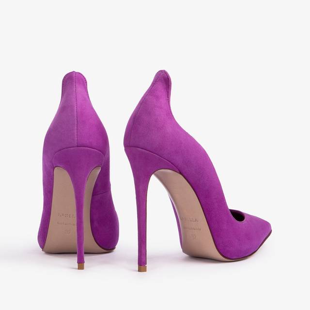 Le Silla Décolleté camoscio lavanda darling Pezzi Unici