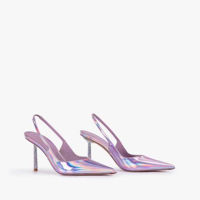 Le Silla Slingback iridescente lavanda darling Consegna Veloce