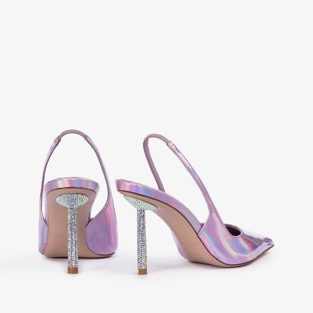 Le Silla Slingback iridescente lavanda darling Consegna Veloce