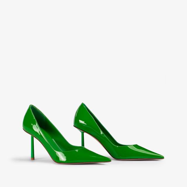 Le Silla Décolleté vernice verde emerald Economico