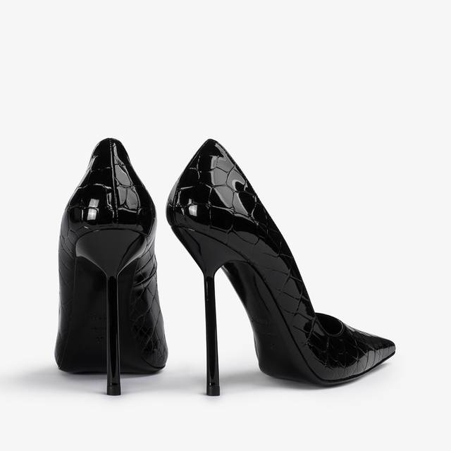 Le Silla Décolleté stampa cocco nera Online