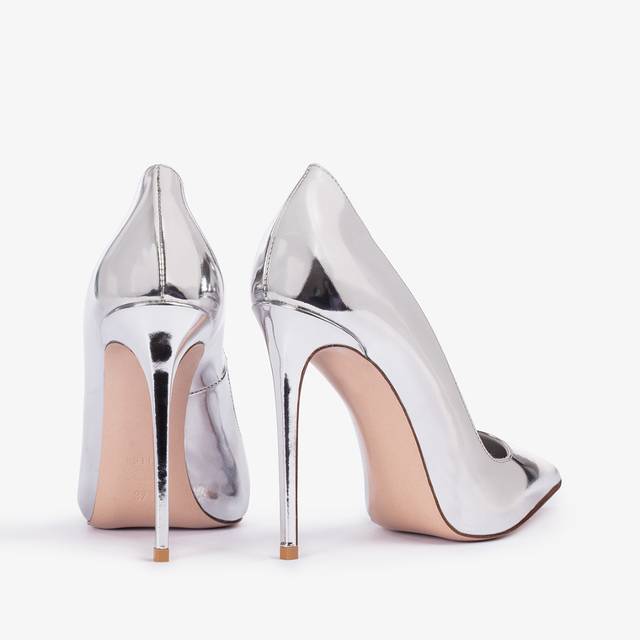 Le Silla Décolleté metallizzata argento Vendita Economica