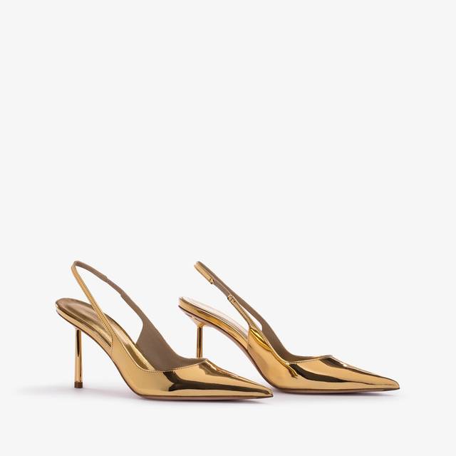Le Silla Slingback metallizzata oro pepita I Più Venduti