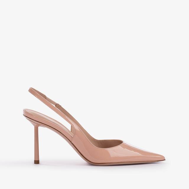 Le Silla Slingback vernice nude skin Convenienza