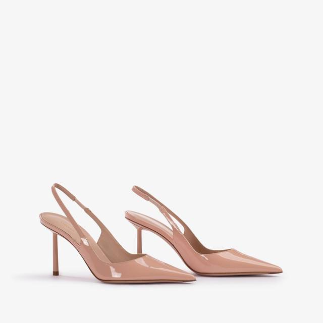 Le Silla Slingback vernice nude skin Convenienza