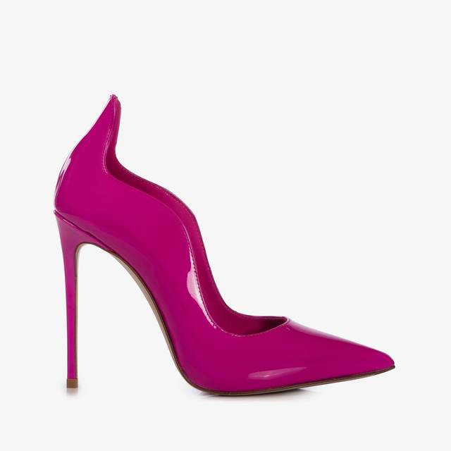 Le Silla Décolleté vernice fucsia bouganville Outlet