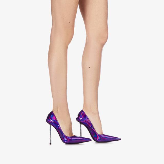 Le Silla Décolleté iridescente viola kamala Lightning offer