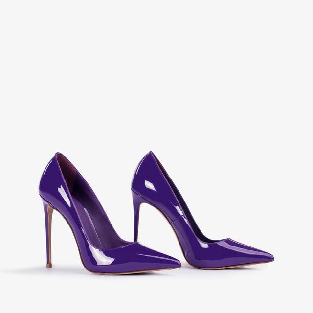Le Silla Décolleté vernice viola queen Hotsell