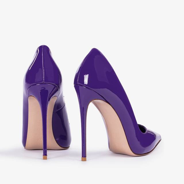 Le Silla Décolleté vernice viola queen Hotsell