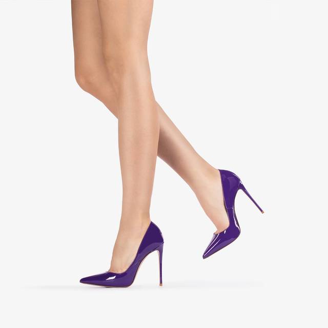 Le Silla Décolleté vernice viola queen Hotsell