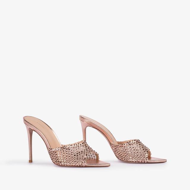 Le Silla Sandalo gioiello rete oro rosa Saldi Di Fabbrica