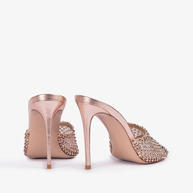 Le Silla Sandalo gioiello rete oro rosa Saldi Di Fabbrica