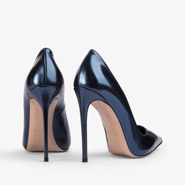 Le Silla Décolleté metallizzata blu danubio Comprane uno, ottenene uno gratis