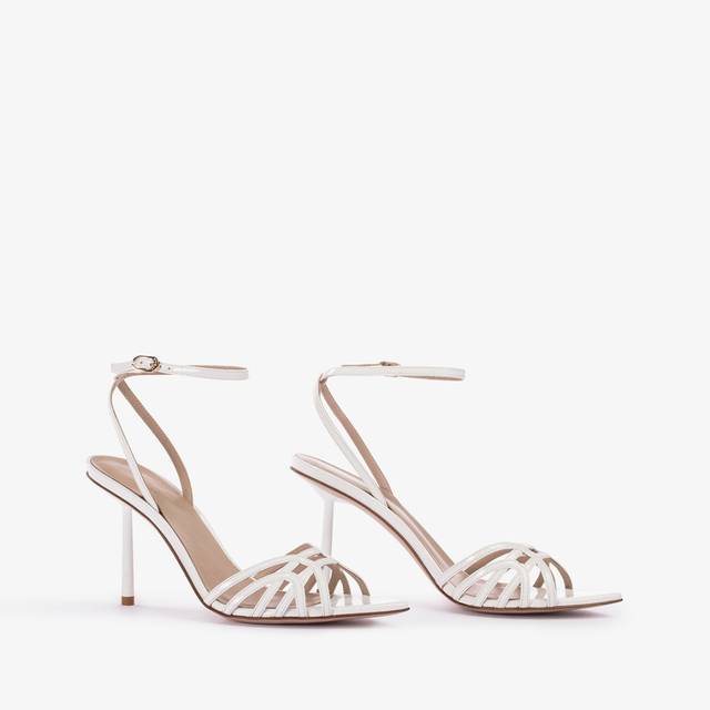 Le Silla Sandalo vernice bianco carta Promozione
