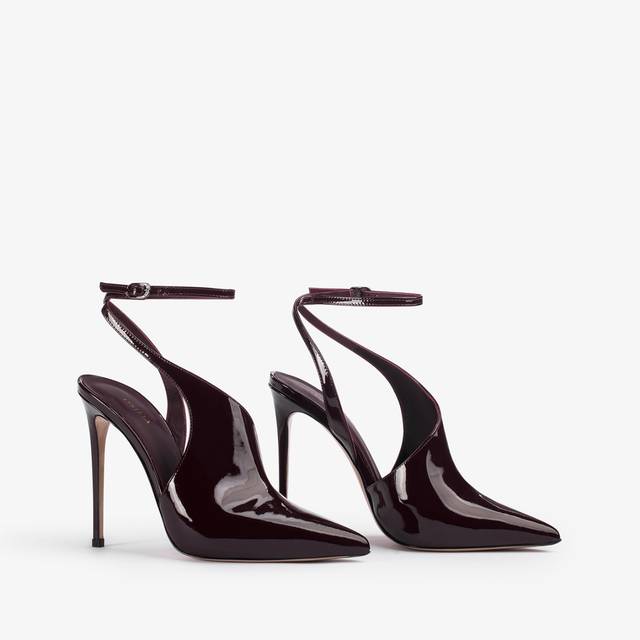 Le Silla Décolleté cut-out vernice rossa cherry Fino Al -60%