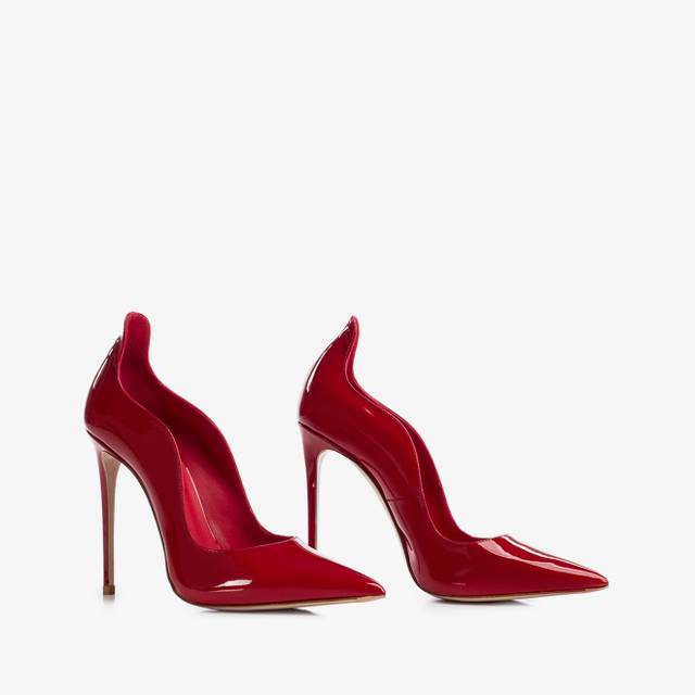 Le Silla Décolleté vernice rossa Prezzo Ridotto