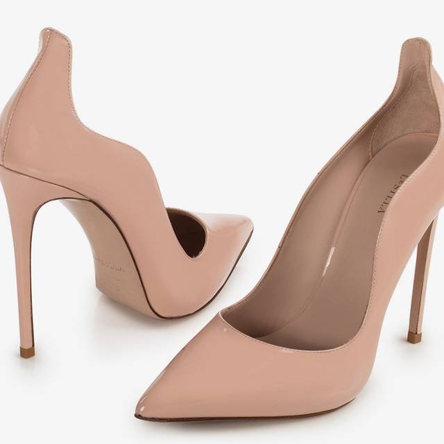 Le Silla Décolleté vernice nude skin 50% di sconto con spedizione gratuita