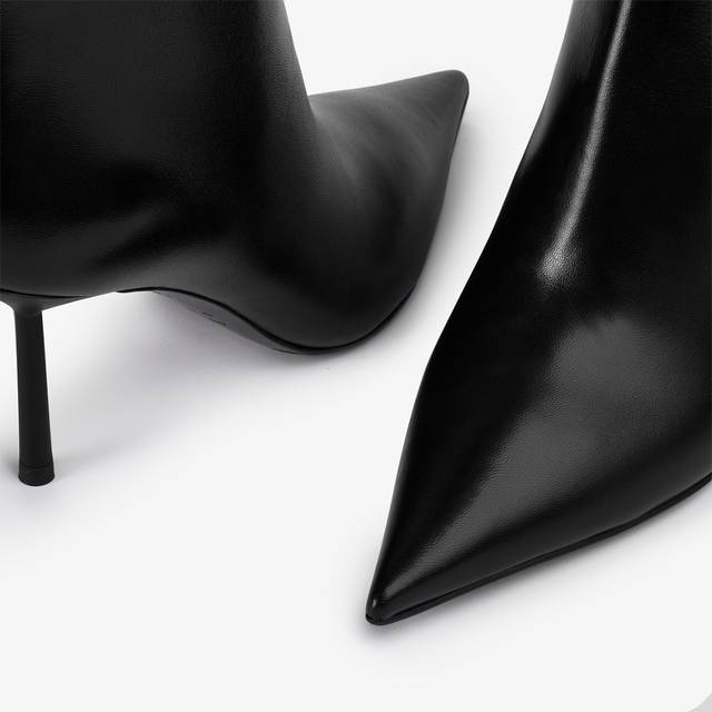 Le Silla Stivaletto pelle nero Presa