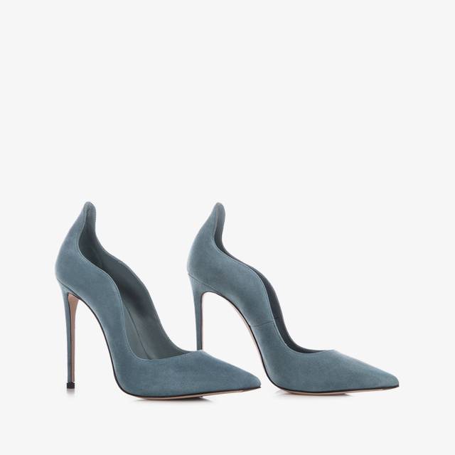 Le Silla Décolleté camoscio azzurro istanbul Hotsell