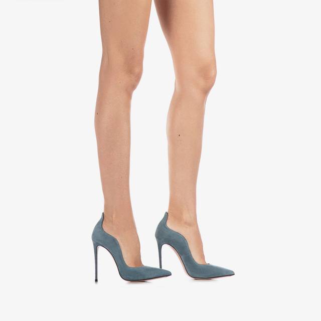 Le Silla Décolleté camoscio azzurro istanbul Hotsell