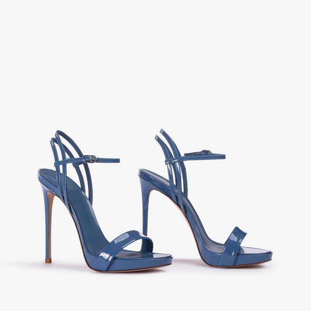 Le Silla Sandalo vernice azzurro nilo Nuovo