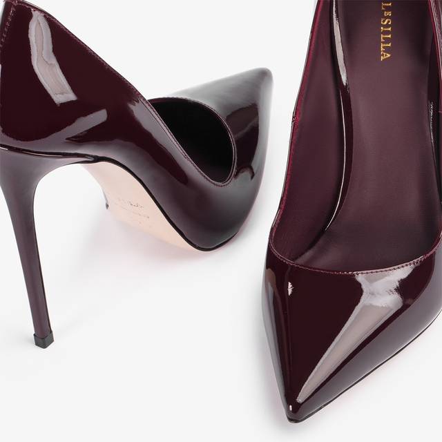 Le Silla Décolleté vernice rossa cherry Negozi Online