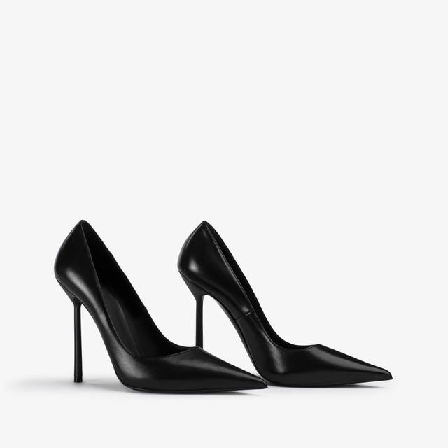 Le Silla Décolleté pelle nera Acquista Ora